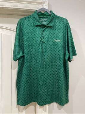 Barstool Golf XL Geometric Performance Polo